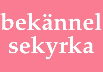 Synonym bekännelsekyrka