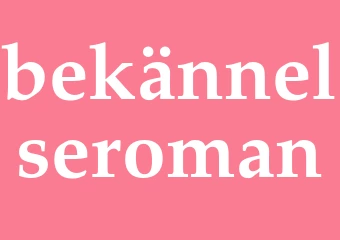 Synonym bekännelseroman