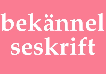 Synonym bekännelseskrift