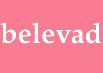 Synonym belevad