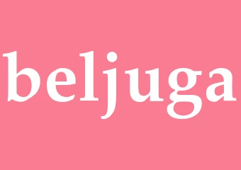Synonym beljuga