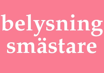 Synonym belysningsmästare