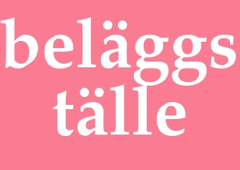 Synonym beläggställe