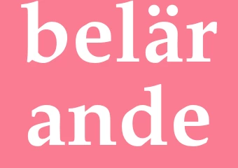 Synonym belärande