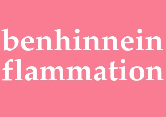 Synonym benhinneinflammation