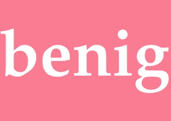 Synonym benig