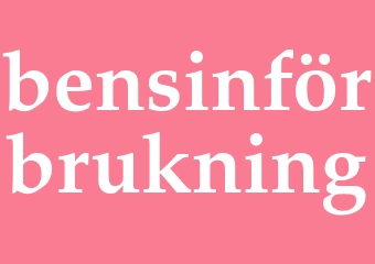 Synonym bensinförbrukning