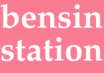 Synonym bensinstation