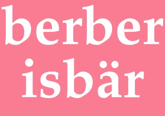 Synonym berberisbär