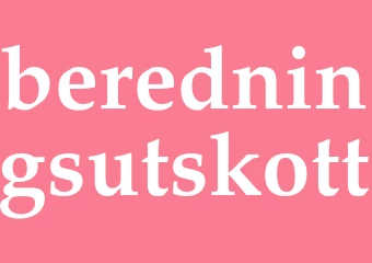 Synonym beredningsutskott