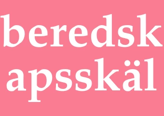 Synonym beredskapsskäl