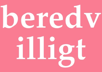 Synonym beredvilligt