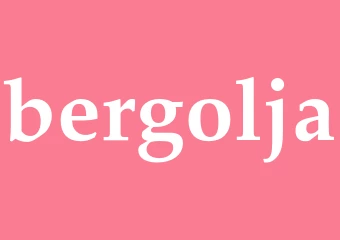 Synonym bergolja
