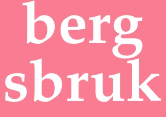 Synonym bergsbruk