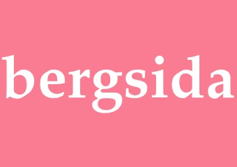 Synonym bergsida