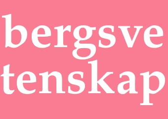 Synonym bergsvetenskap