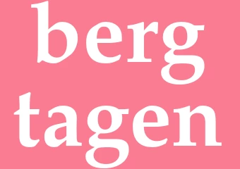 Synonym bergtagen