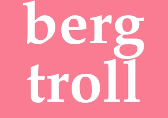 Synonym bergtroll