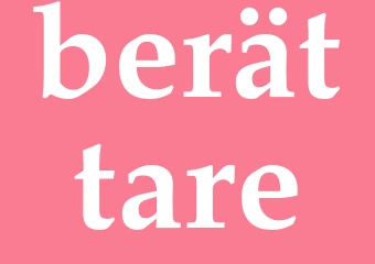 Synonym berättare