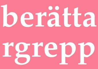 Synonym berättargrepp