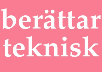 Synonym berättarteknisk