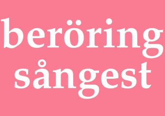 Synonym beröringsångest