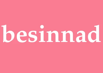 Synonym besinnad