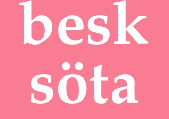Synonym besksöta