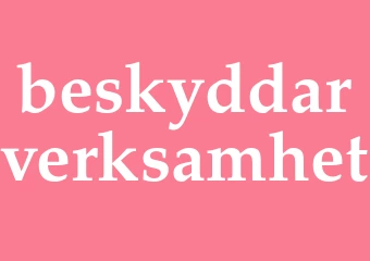 Synonym beskyddarverksamhet