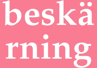 Synonym beskärning