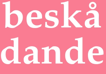 Synonym beskådande