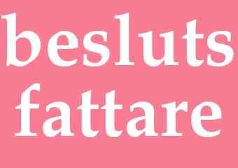 Synonym beslutsfattare