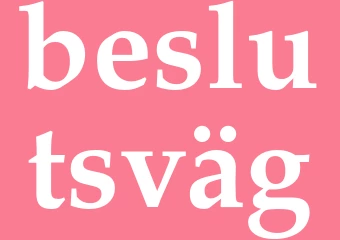 Synonym beslutsväg
