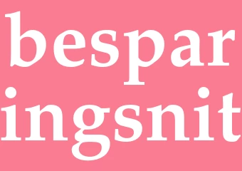 Synonym besparingsnit