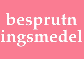 Synonym besprutningsmedel