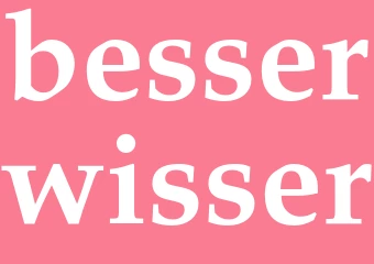 Synonym besserwisser
