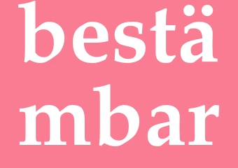 Synonym bestämbar