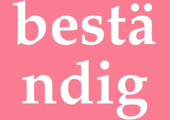 Synonym beständig