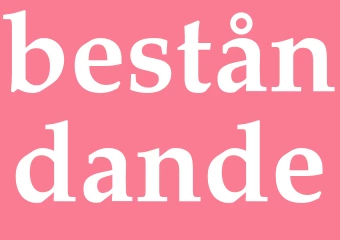 Synonym beståndande