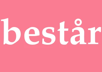 Synonym består