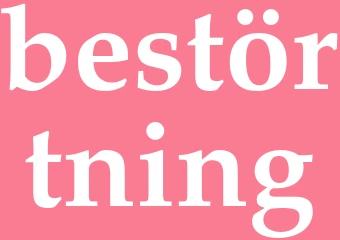 Synonym bestörtning