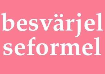 Synonym besvärjelseformel