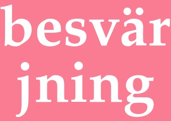 Synonym besvärjning