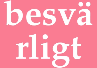 Synonym besvärligt