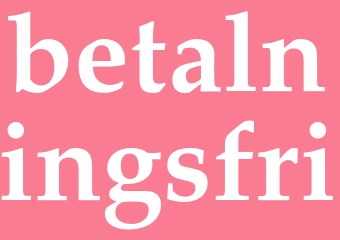 Synonym betalningsfri