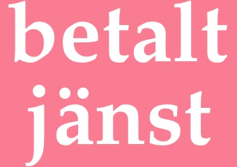 Synonym betaltjänst