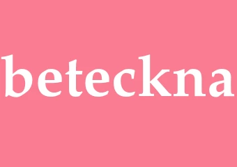Synonym beteckna