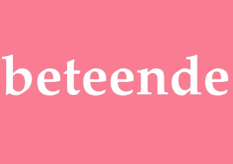 Synonym beteende