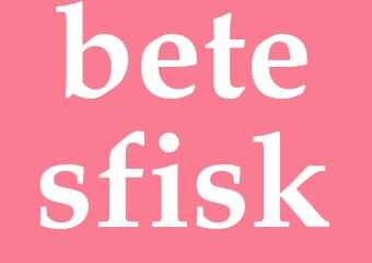 Synonym betesfisk