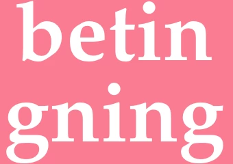 Synonym betingning
